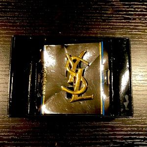 Saint Laurent Brooch “YSL”